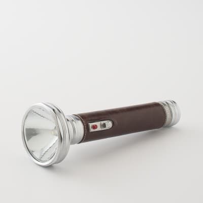 Leather-clad Flashlight