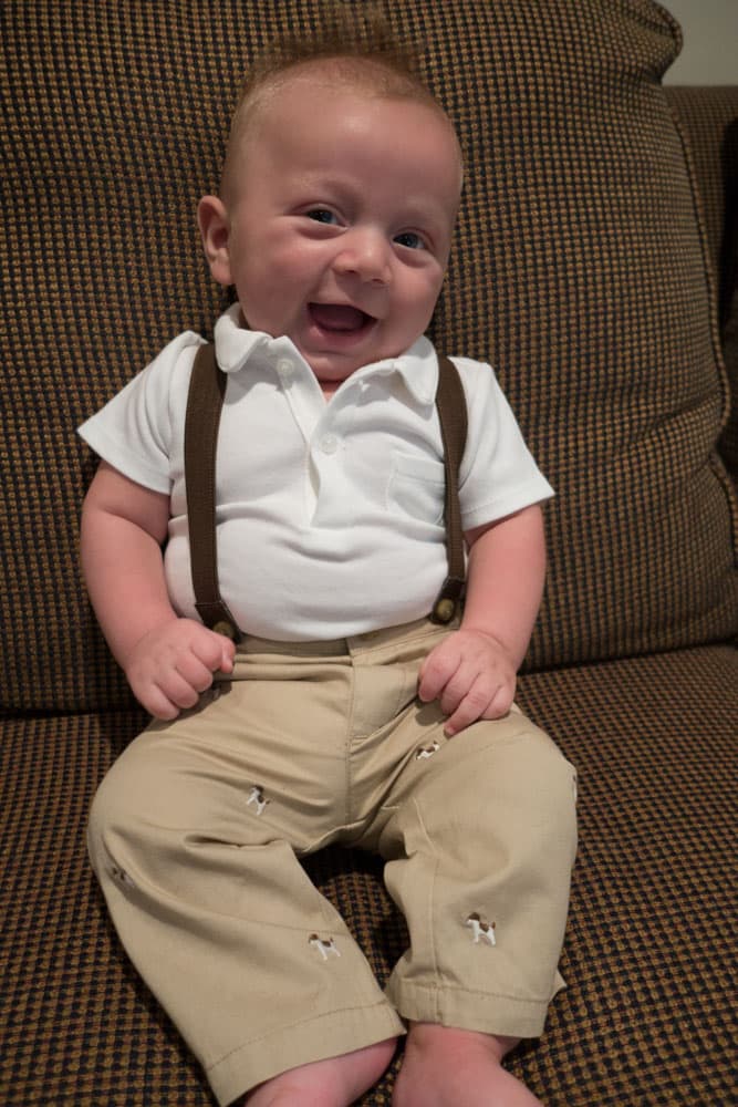 Baby Suspenders!