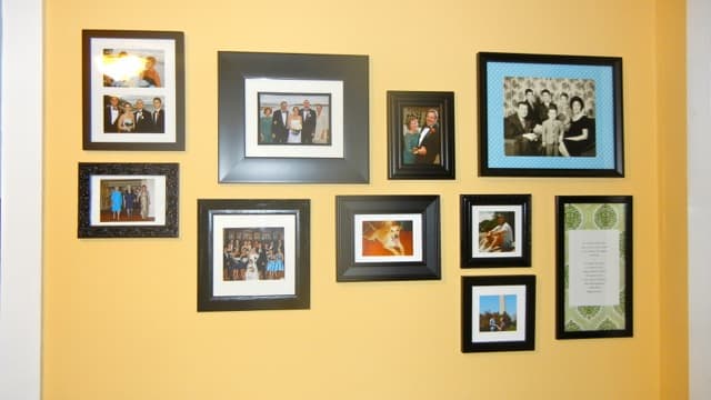 Gallery wall.
