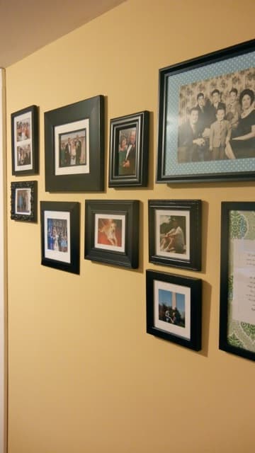 Gallery wall.
