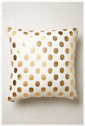 Gold Detail Pillow