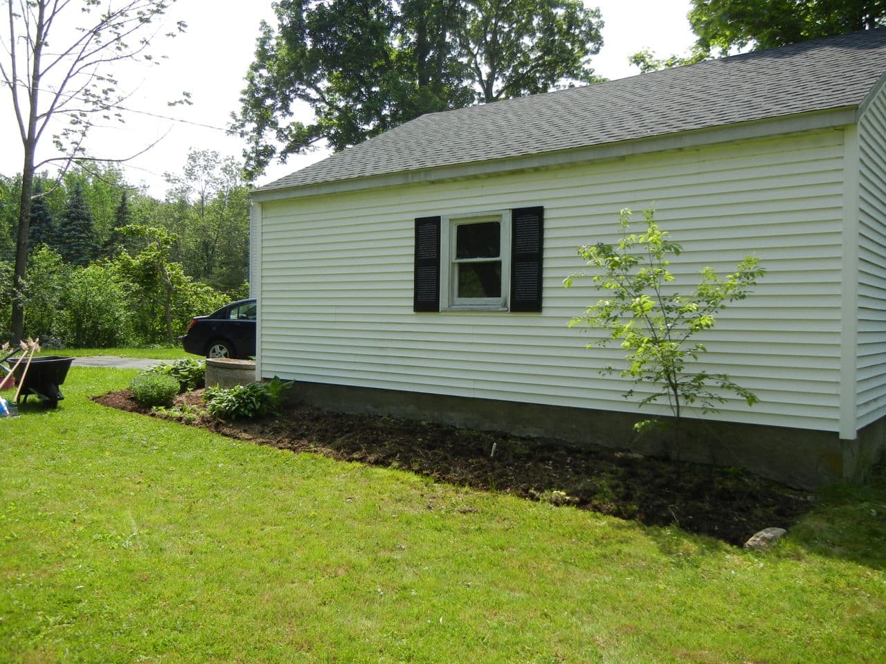 Garage garden overhaul