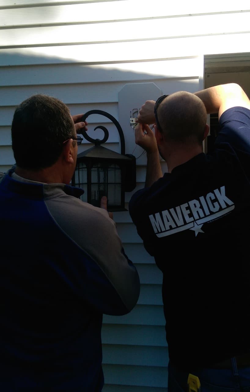 Hanging Garage Lanterns