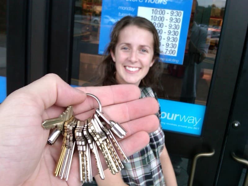 First day of home ownership!