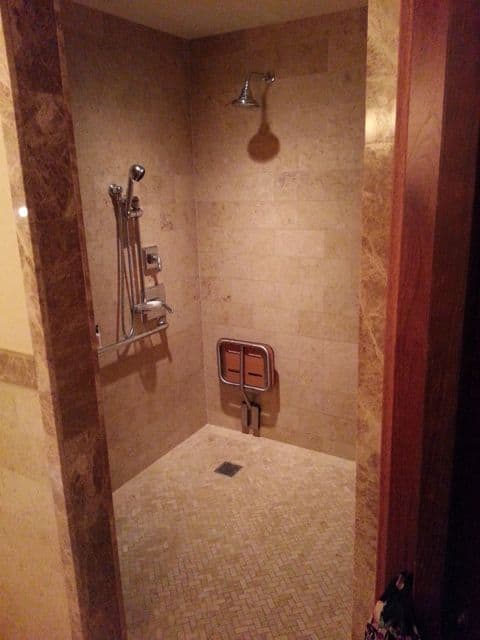 Four Seasons Vail shower.