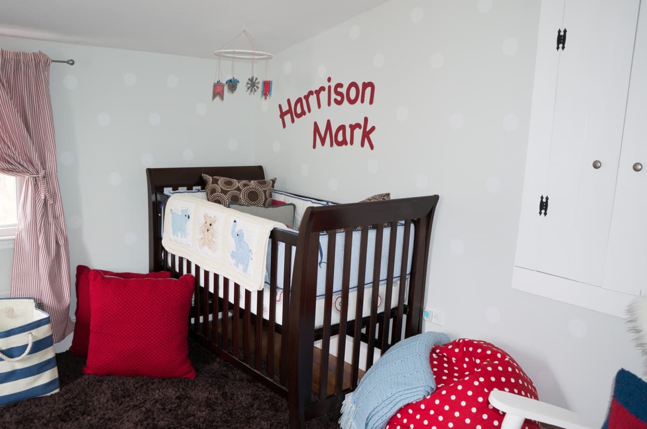 Red, White & Blue Boy Nursery