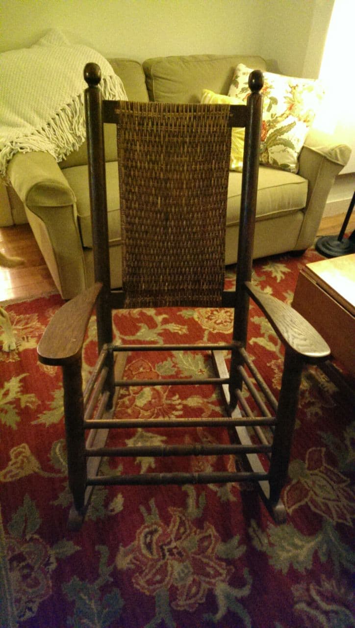 Original Rocker with Seat Removed