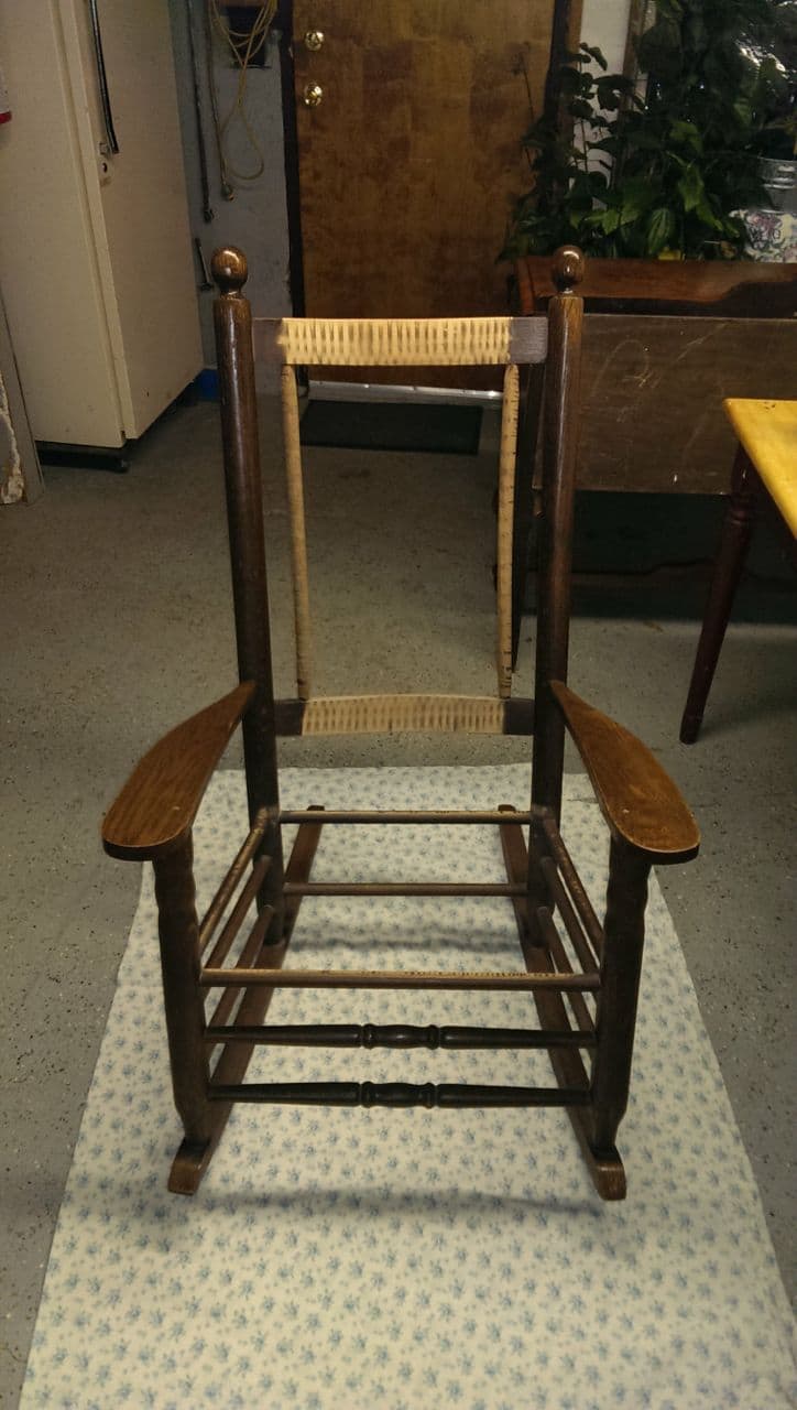 Antique Rocker Ready for Paint