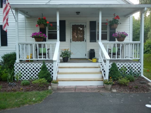 New Front Porch Steps