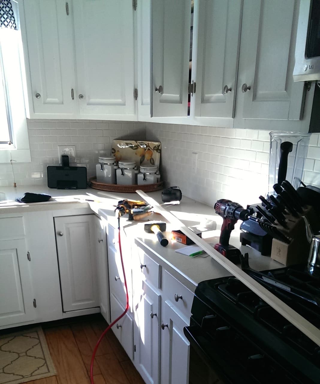 Upgrading Kitchen Cabinet Trim