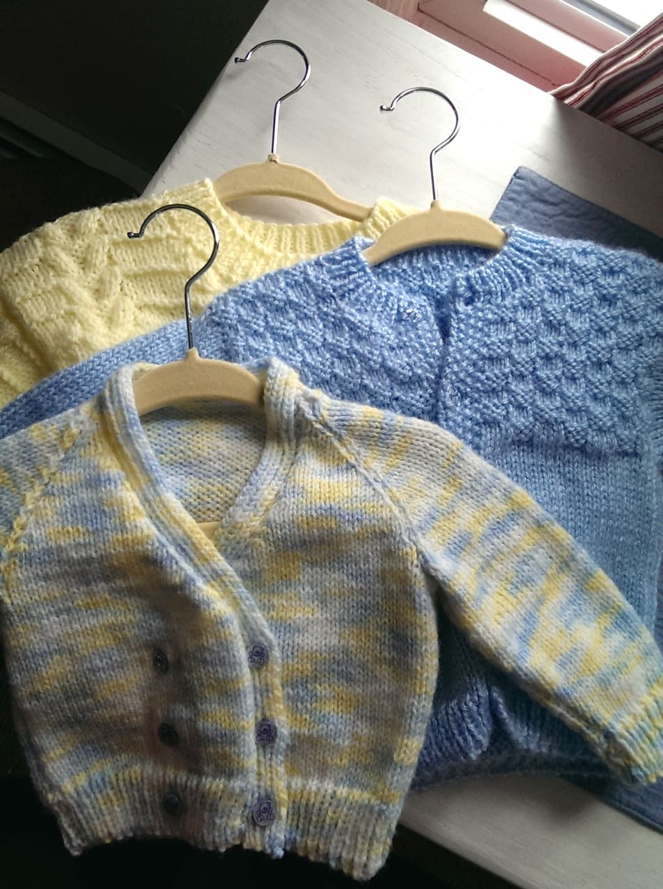 Knitted Baby Sweaters